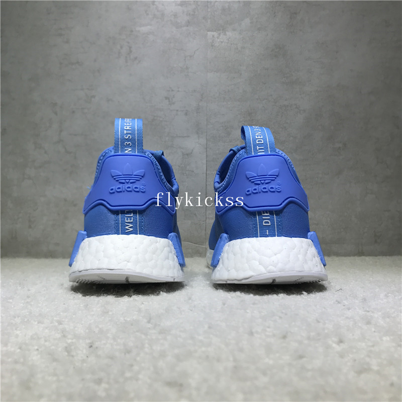 Real Boost Adidas NMD R1 PK Blue White